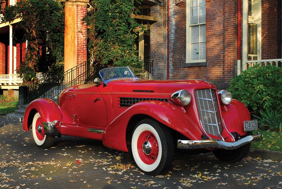  Auburn 852 SC Dual Ratio Speedster 1936 года  (фото 48 из 48)